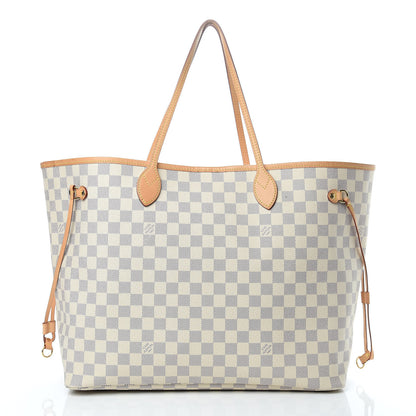 Louis Vuitton Damier Azur Neo Neverfull GM Rose Ballerine 3 of 14