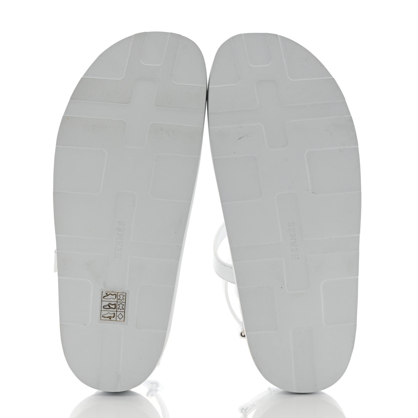 Calfskin Womens Enid Sandals 39 White