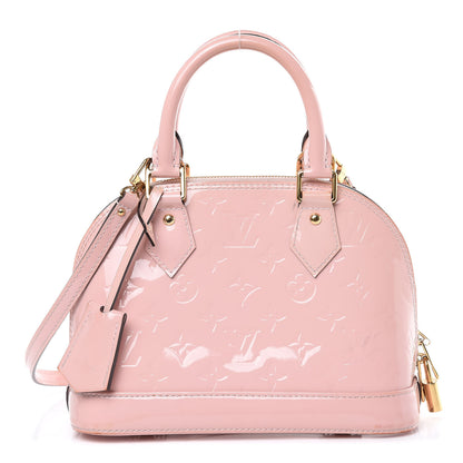 Louis Vuitton Vernis Alma BB Rose Ballerine 1 of 20