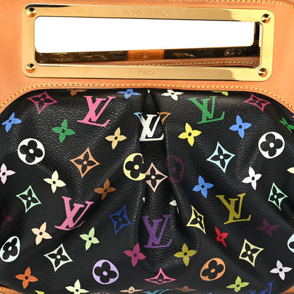 Louis Vuitton Monogram Multicolor Judy GM Black 6 of 12