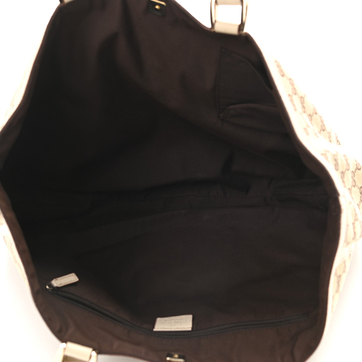 Gucci Monogram Large Abbey Tote Off White 5 of 12