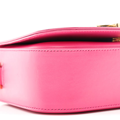 Saint Laurent Smooth Calfskin Small Classic Monogram Universite Bag Fuchsia 9 of 11