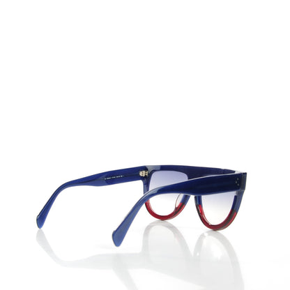 Celine Shadow Sunglasses 41026/S Blue Red 2 of 4