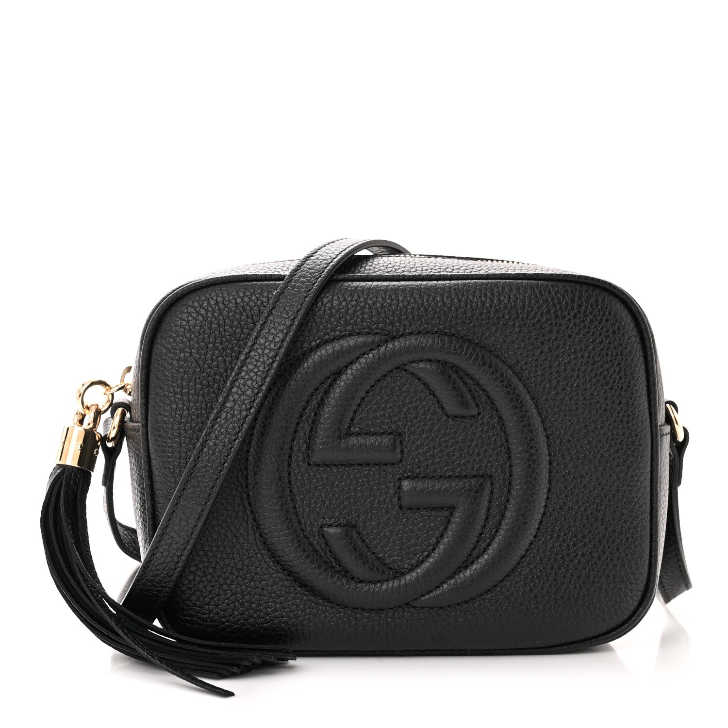 Gucci Pebbled Calfskin Small Soho Disco Bag Black 1 of 10