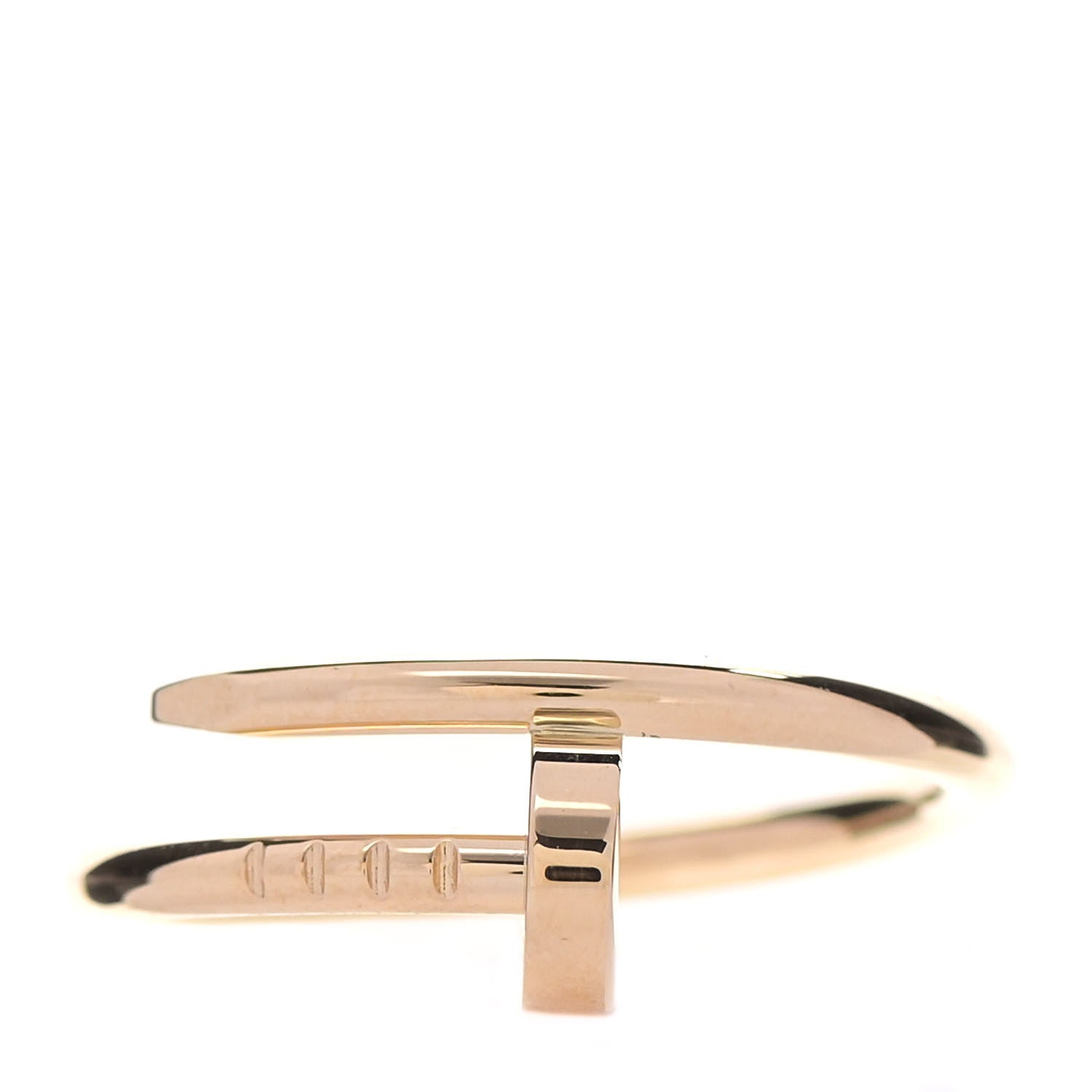 Cartier 18K Yellow Gold Small Juste Un Clou Ring 51 5.75 1 of 7