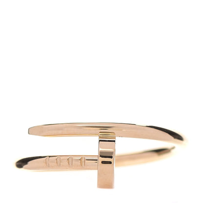 Cartier 18K Yellow Gold Small Juste Un Clou Ring 51 5.75 1 of 7