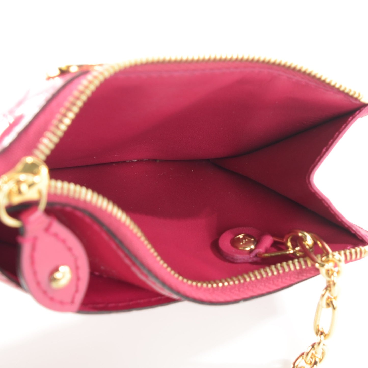 Vernis Key Pouch Rose Indien