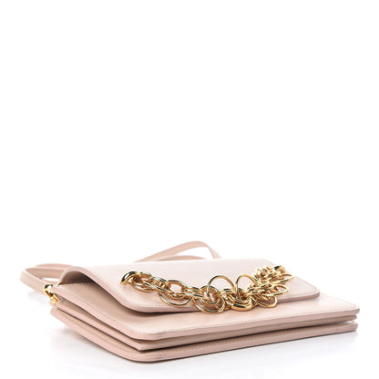 Chloe Smooth Calfskin Drew Bijou Clutch Cement Pink 4 of 13