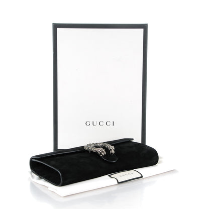 Gucci Suede Dionysus Clutch Nero Black 4 of 7