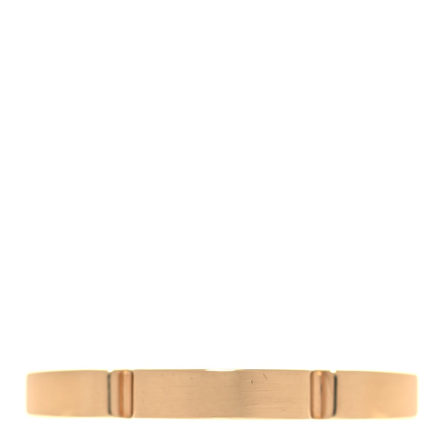 18K Yellow Gold Diamond Maillon Panthere Wedding Band Ring 49 4.75