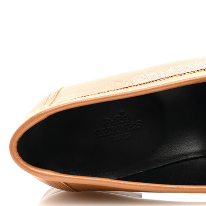 Hermes Goatskin Womens Royal Loafers 40 7 of 9