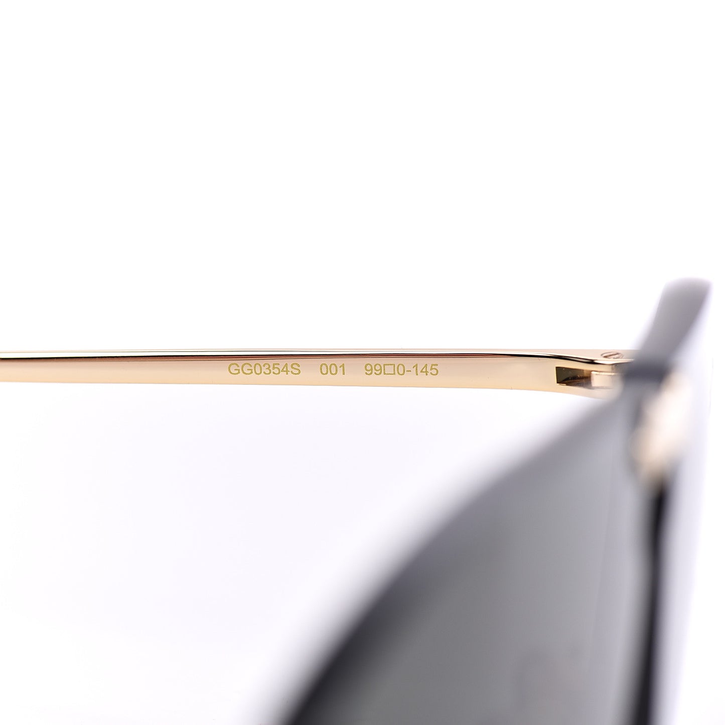 Rimless Sunglasses GG0354S Black