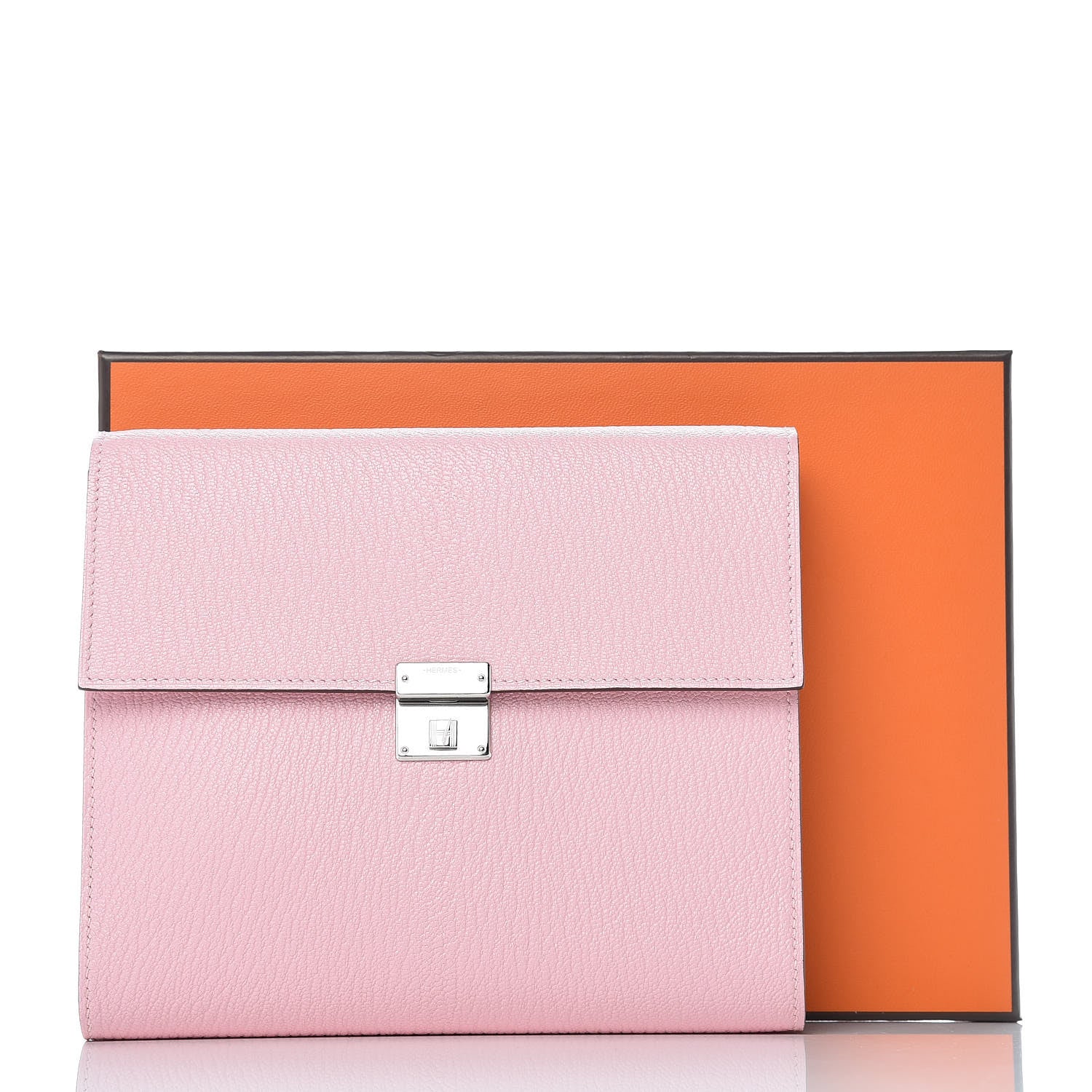 Hermes Chevre Mysore Clic 16 Wallet Rose Sakura 10 of 10