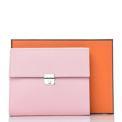 Hermes Chevre Mysore Clic 16 Wallet Rose Sakura 10 of 10