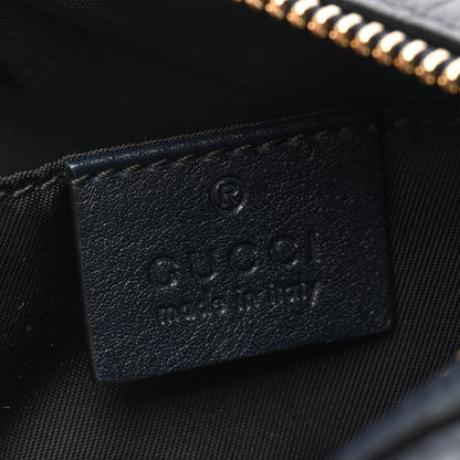 Gucci Pebbled Calfskin Soho Small Cosmetic Case Blue 6 of 8