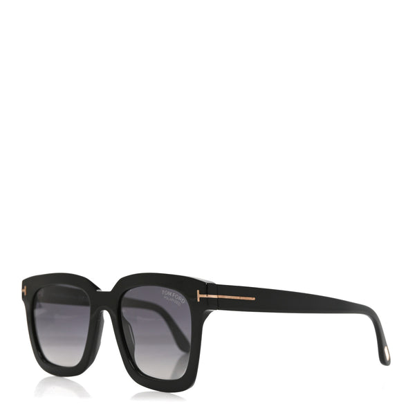 Tom Ford Square Sari TF690 Sunglasses Black 1923999  display picture 1