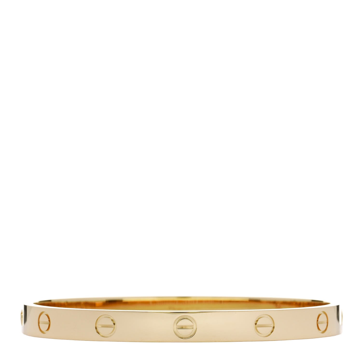 Cartier 18K Yellow Gold LOVE Bracelet 18 2 of 8