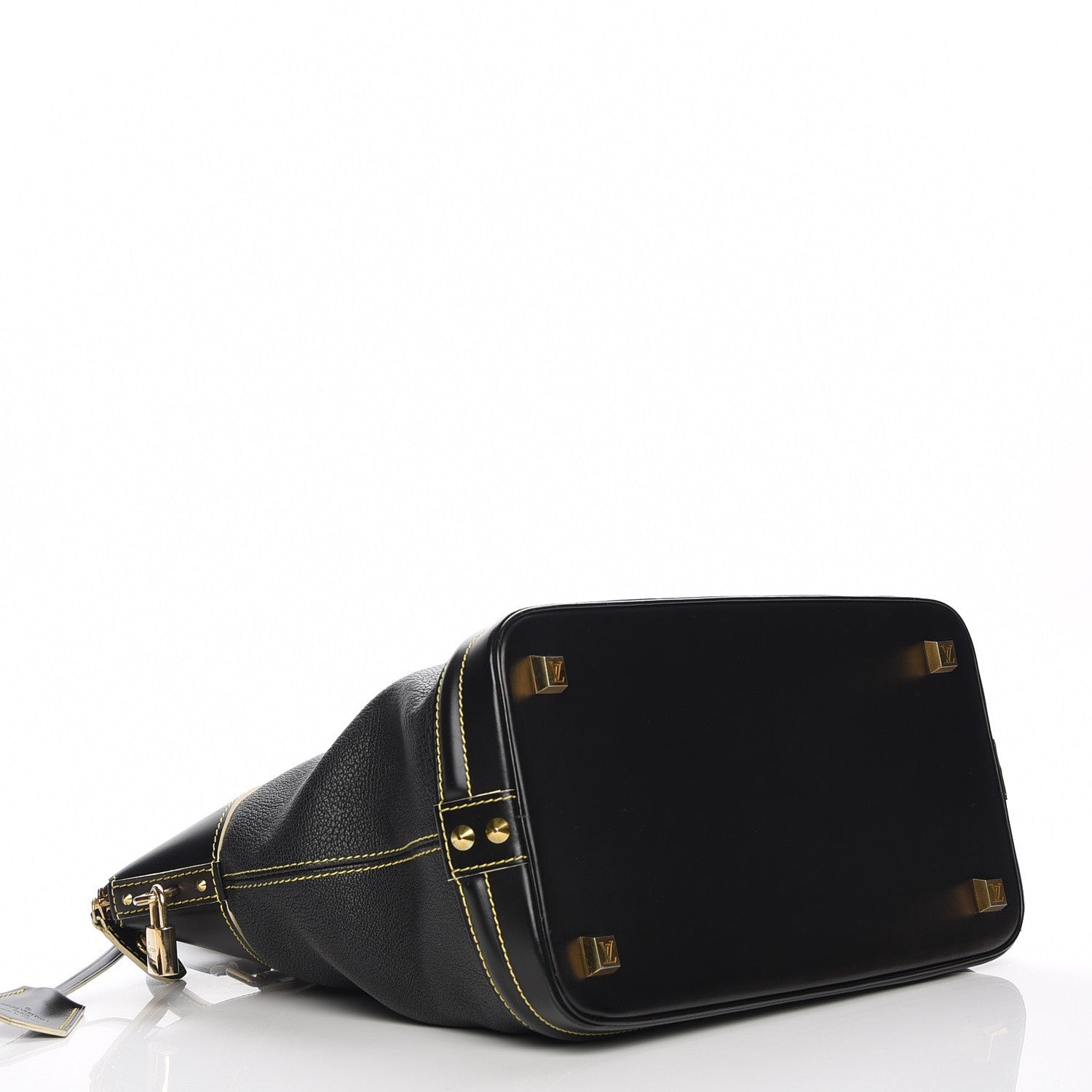 Louis Vuitton Suhali Lockit MM Black 4 of 7