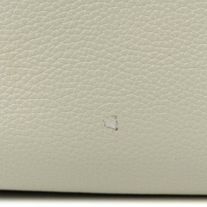 Celine Drummed Calfskin Mini Luggage Pebble Grey 12 of 12