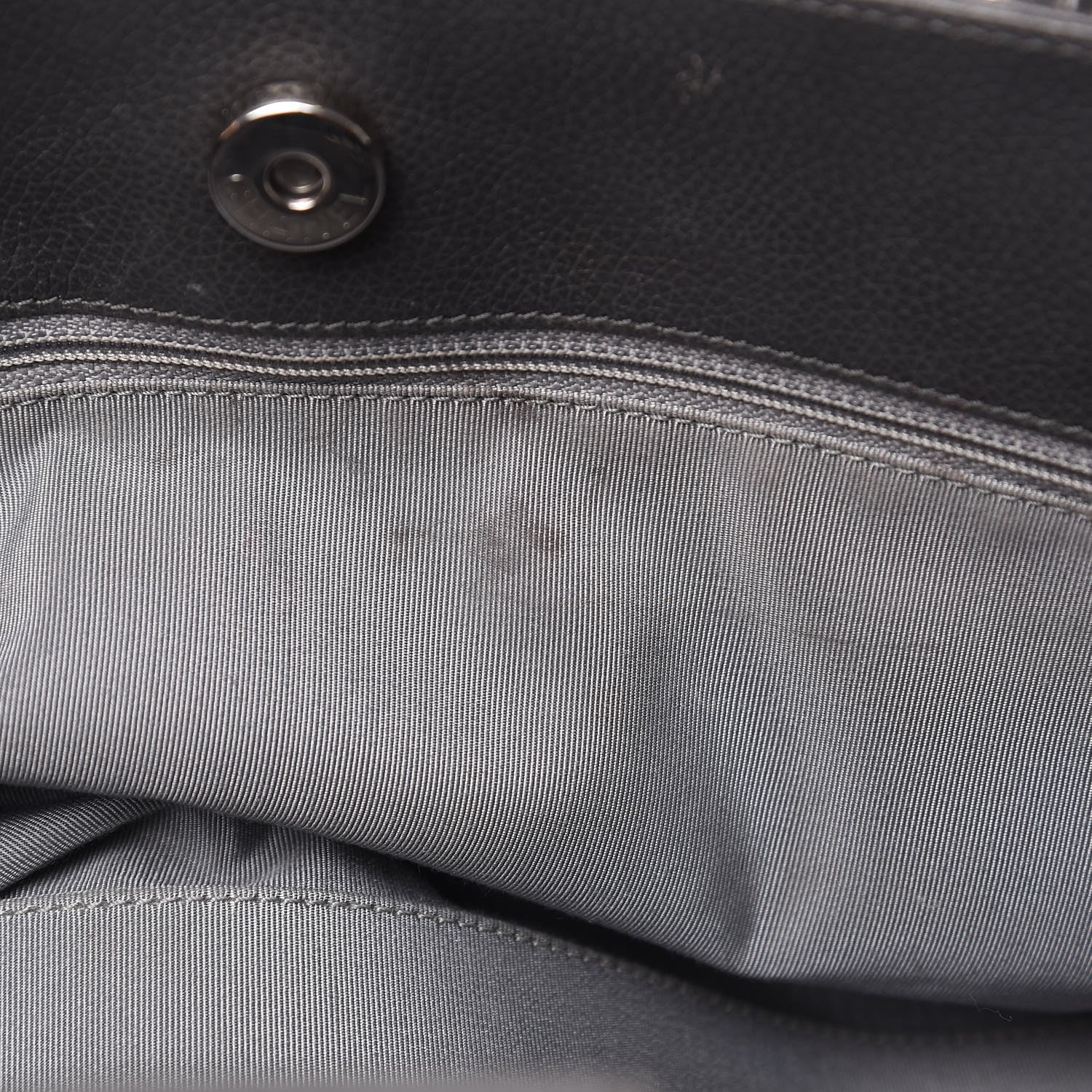 Chanel Calfskin Small Cerf Executive Shopper Tote Grey 17 of 19