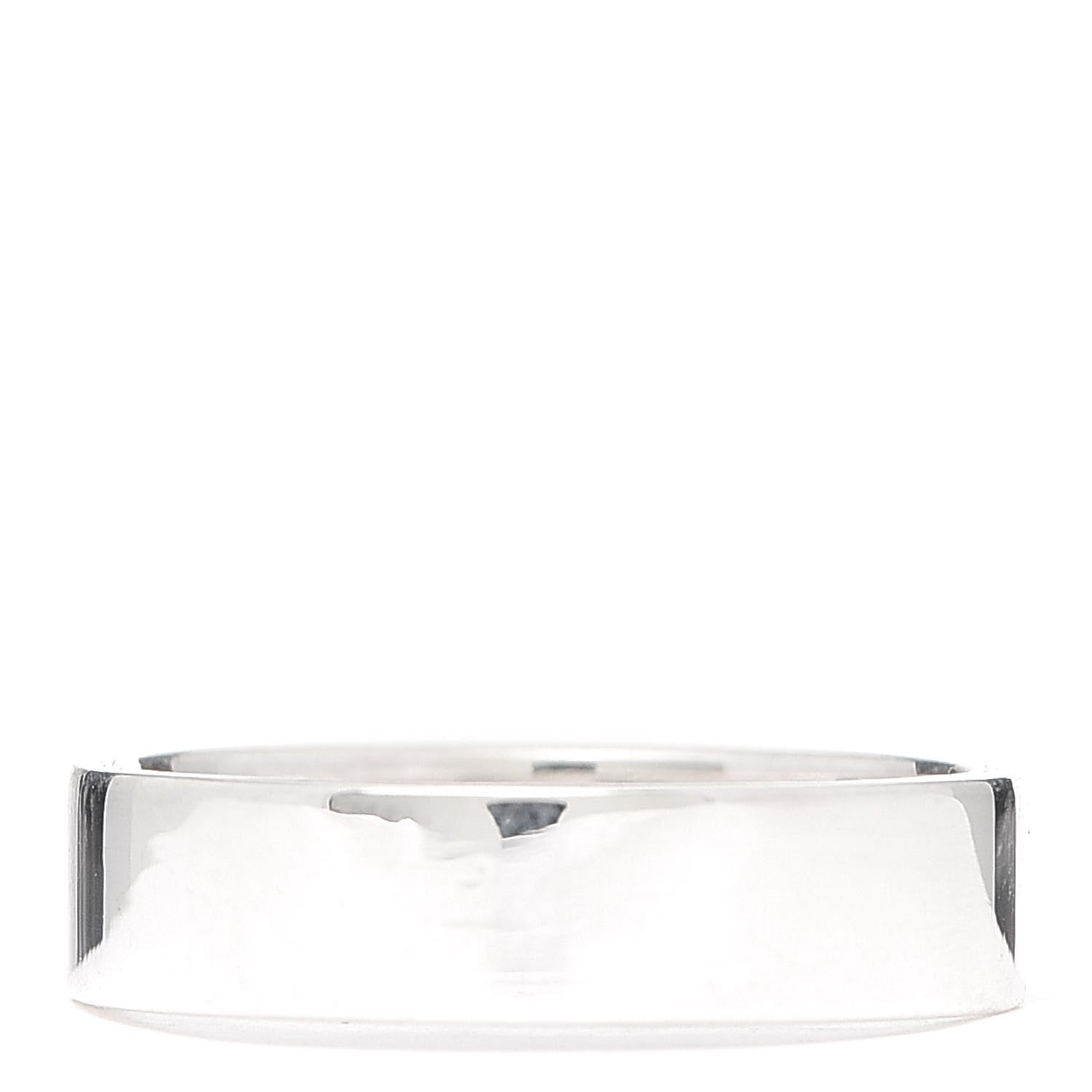 Hermes Sterling Silver PM Collier De Chien Ring 55 7.25 3 of 5
