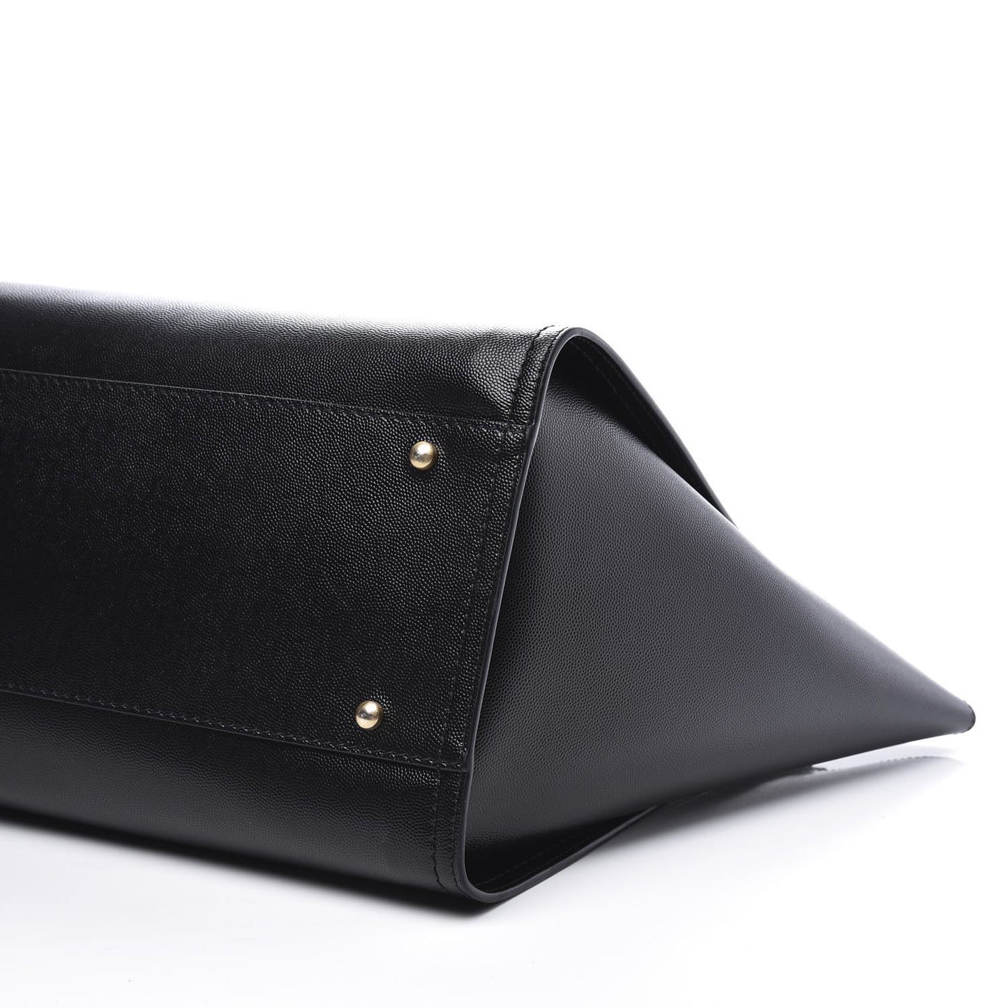 Caviar Medium Studded Deauville Tote Black