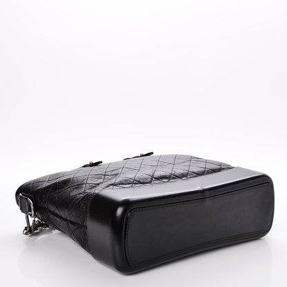 Chanel Calfskin Quilted Large Gabrielle Shopping Tote Black 5 of 8