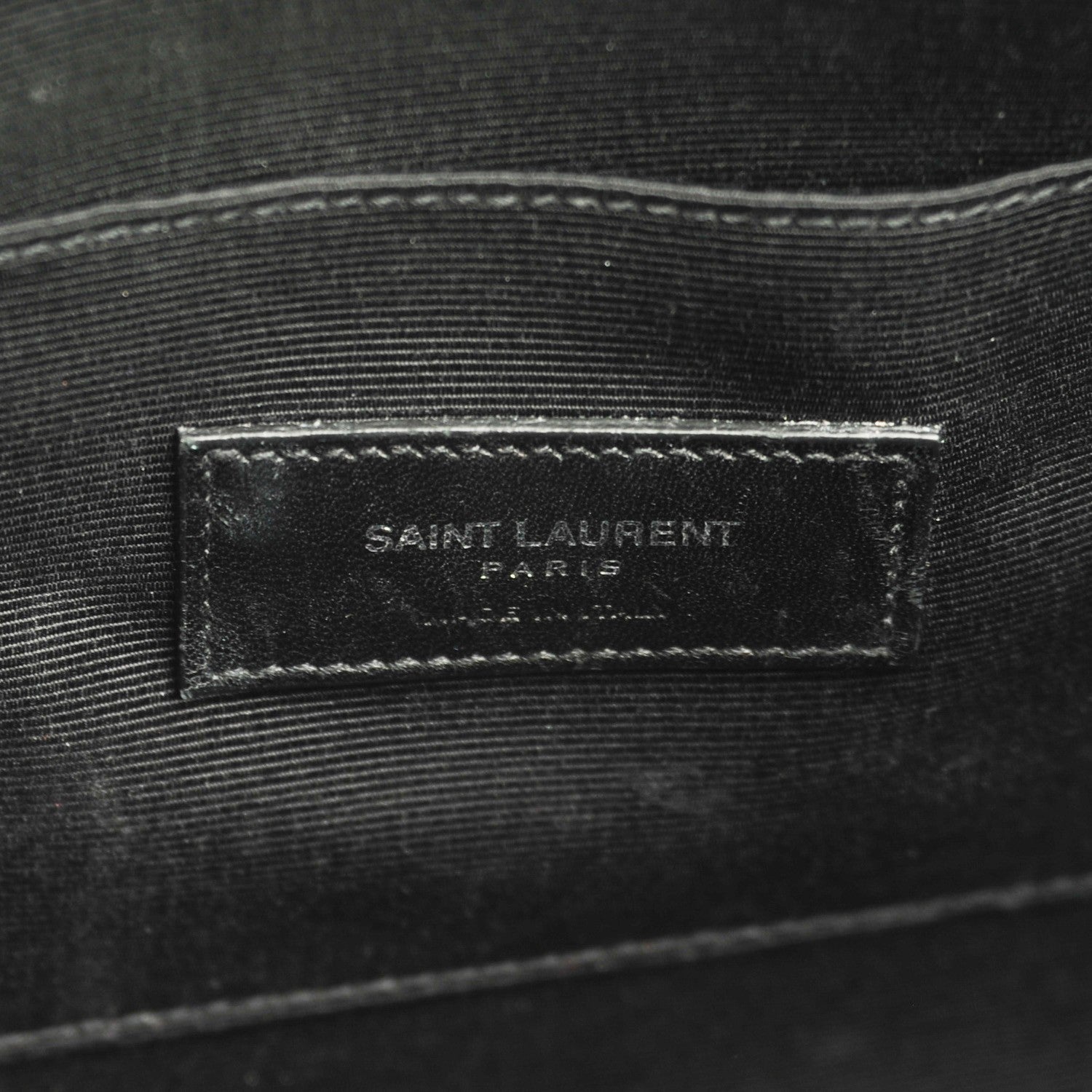 Saint Laurent Grained Calfskin Baby Sac De Jour Anthracite 6 of 7
