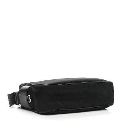 Prada Tessuto Nylon Studded New Vela Shoulder Bag Black Fuoco 4 of 10