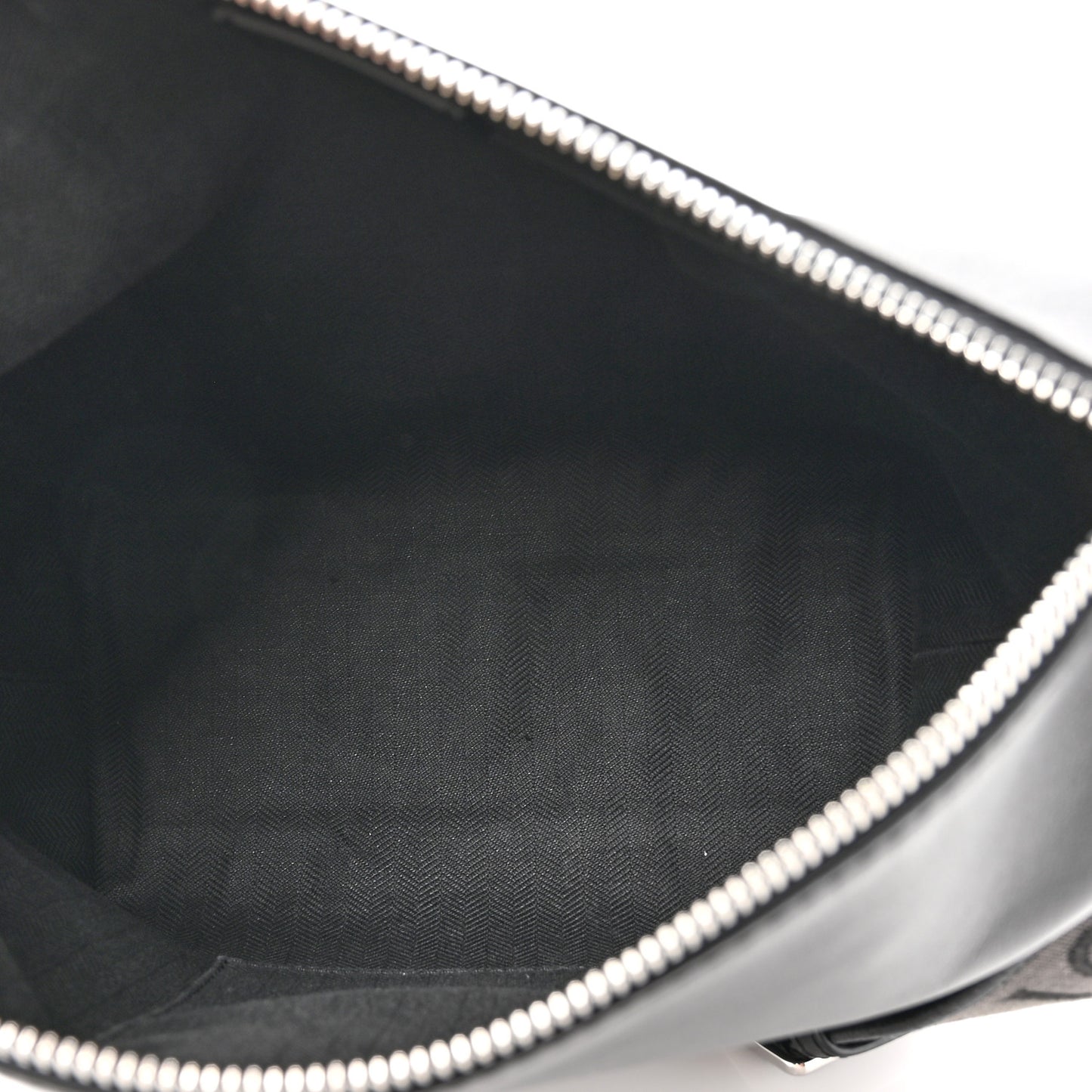 Supple Smooth Calfskin Jacquard Small Cubi Crossbody Bag Black