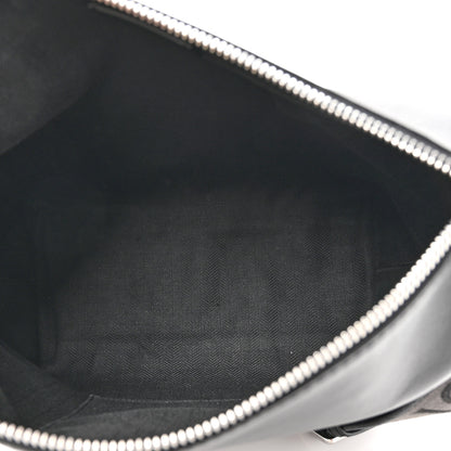 Loewe Supple Smooth Calfskin Jacquard Small Cubi Crossbody Bag Black 5 of 13