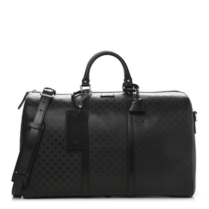 Gucci Bright Diamante Medium Carry On Duffle Black 1 of 12