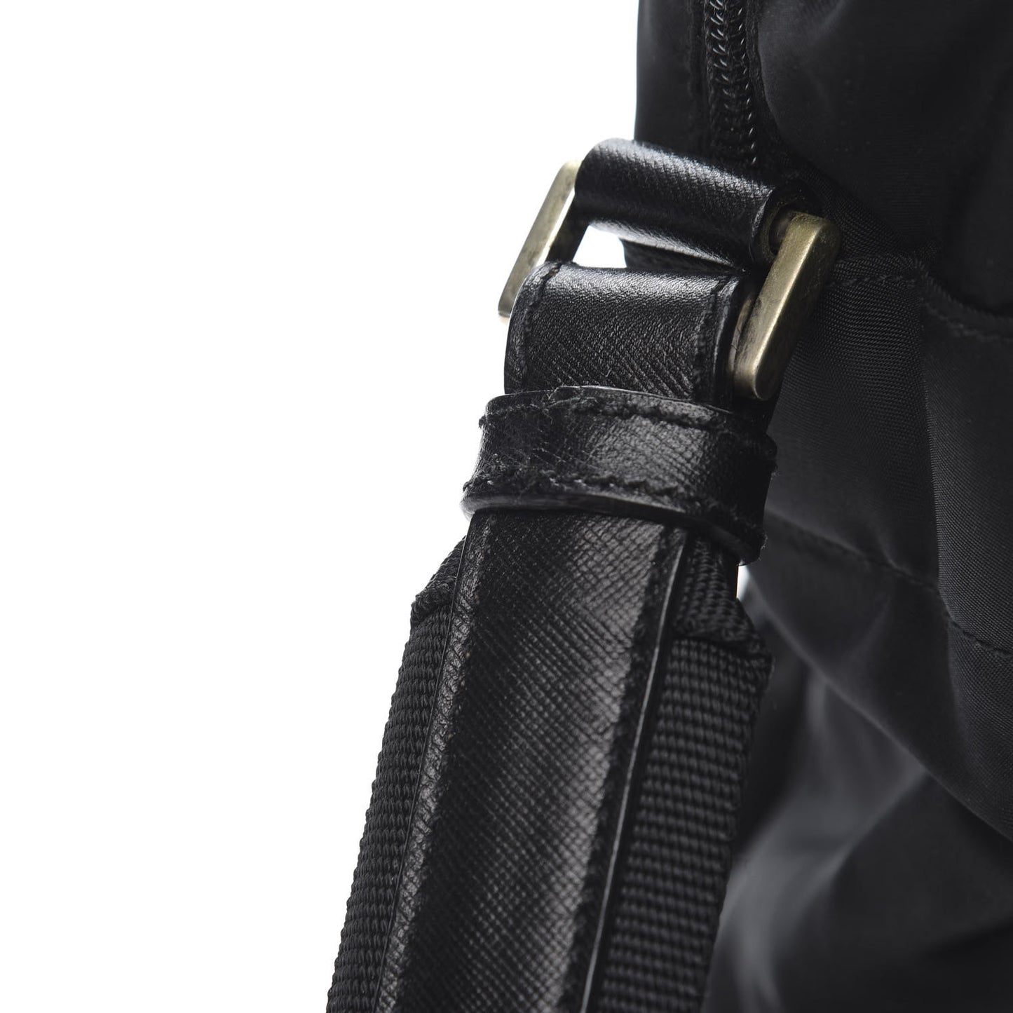 Tessuto Nylon Viaggio Travel Bag Black