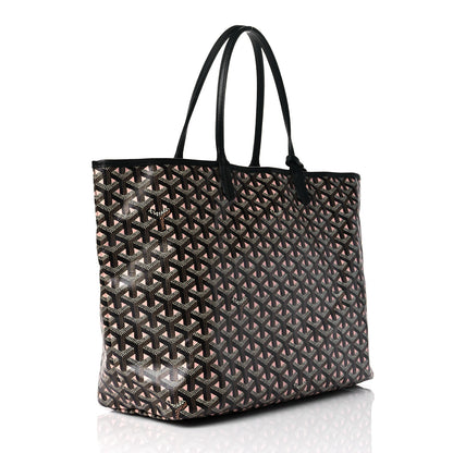 Goyard Goyardine Saint Louis Claire Voie PM Black Pink 3 of 9