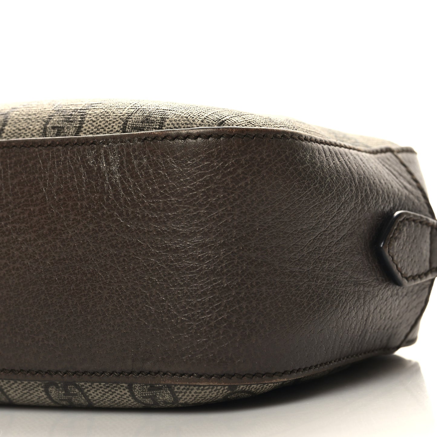 GG Supreme Monogram Web Neo Vintage Shoulder Bag Beige New Acero Crop