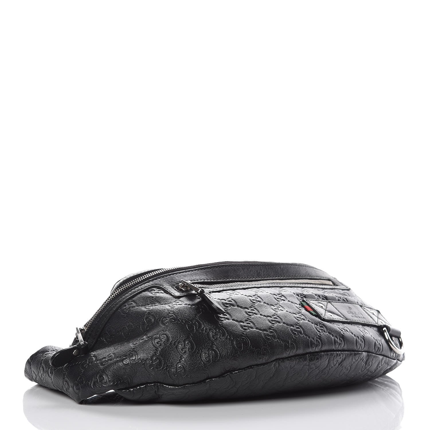 Gucci Guccissima Web Belt Bag Black 5 of 10