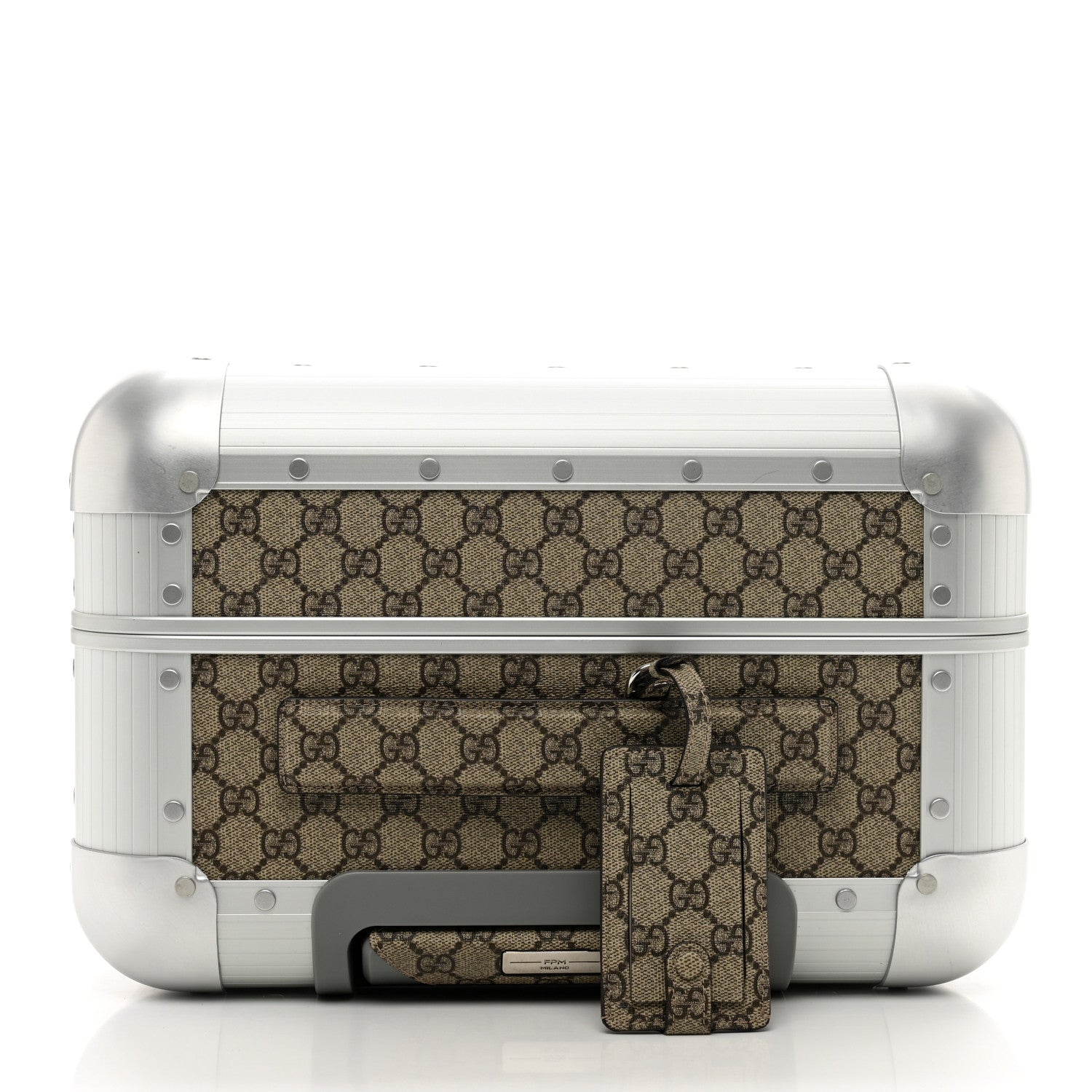 Gucci GG Supreme Monogram Porter Carry On Suitcase 8 of 11