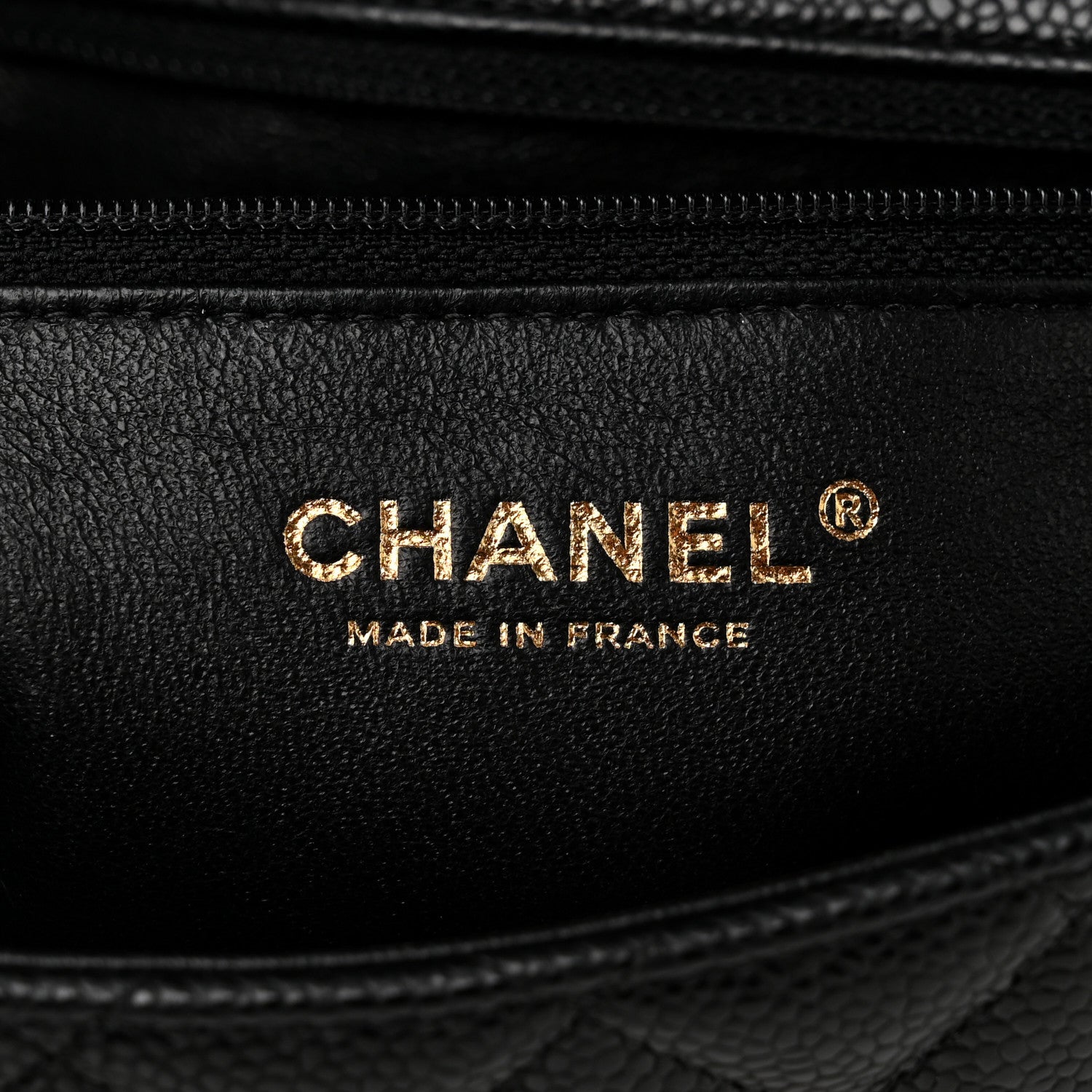 Chanel Caviar Quilted Flap Clutch Black 6 of 7