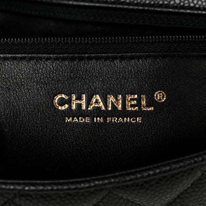 Chanel Caviar Quilted Flap Clutch Black 6 of 7