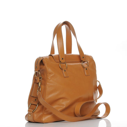 Saint Laurent Goatskin Large Rive Gauche Light Brown 4 of 8