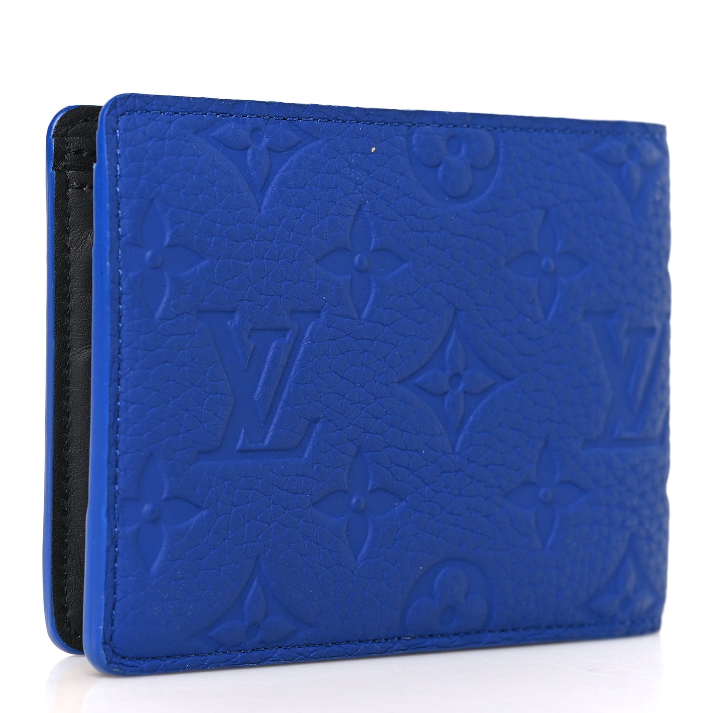 Taurillon Monogram Multiple Wallet Blue
