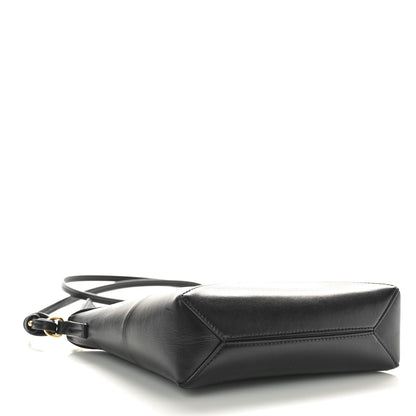 Loewe Shiny Calfskin Puzzle Fold Pouch Black 4 of 9