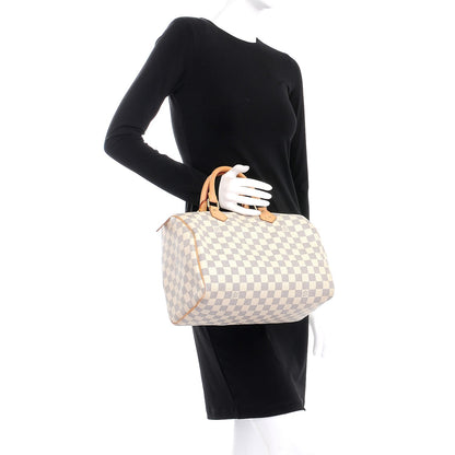 Louis Vuitton Damier Azur Speedy 30 2 of 11