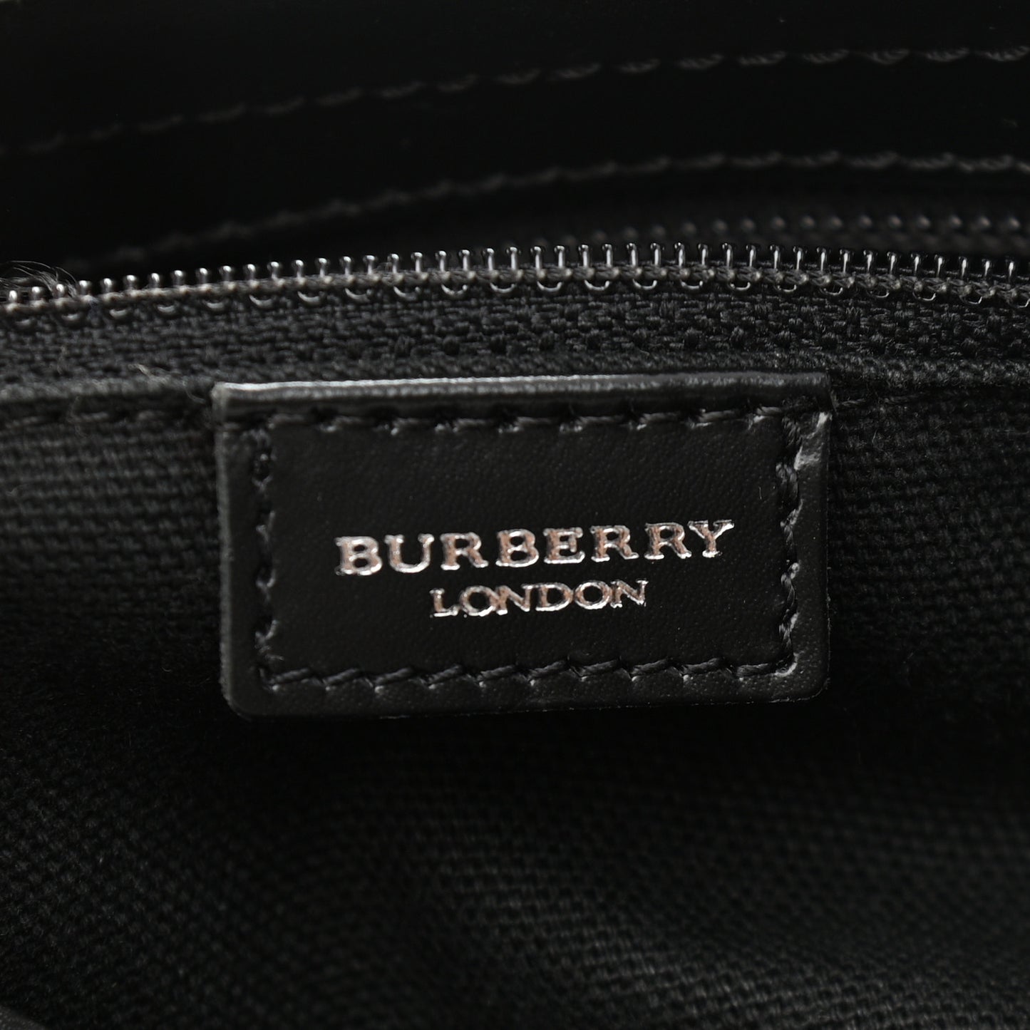 House Check Small Shoulder Bag Black