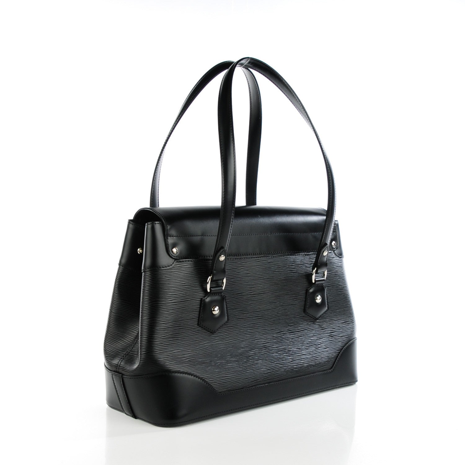 Louis Vuitton Epi Bagatelle GM Black 3 of 8