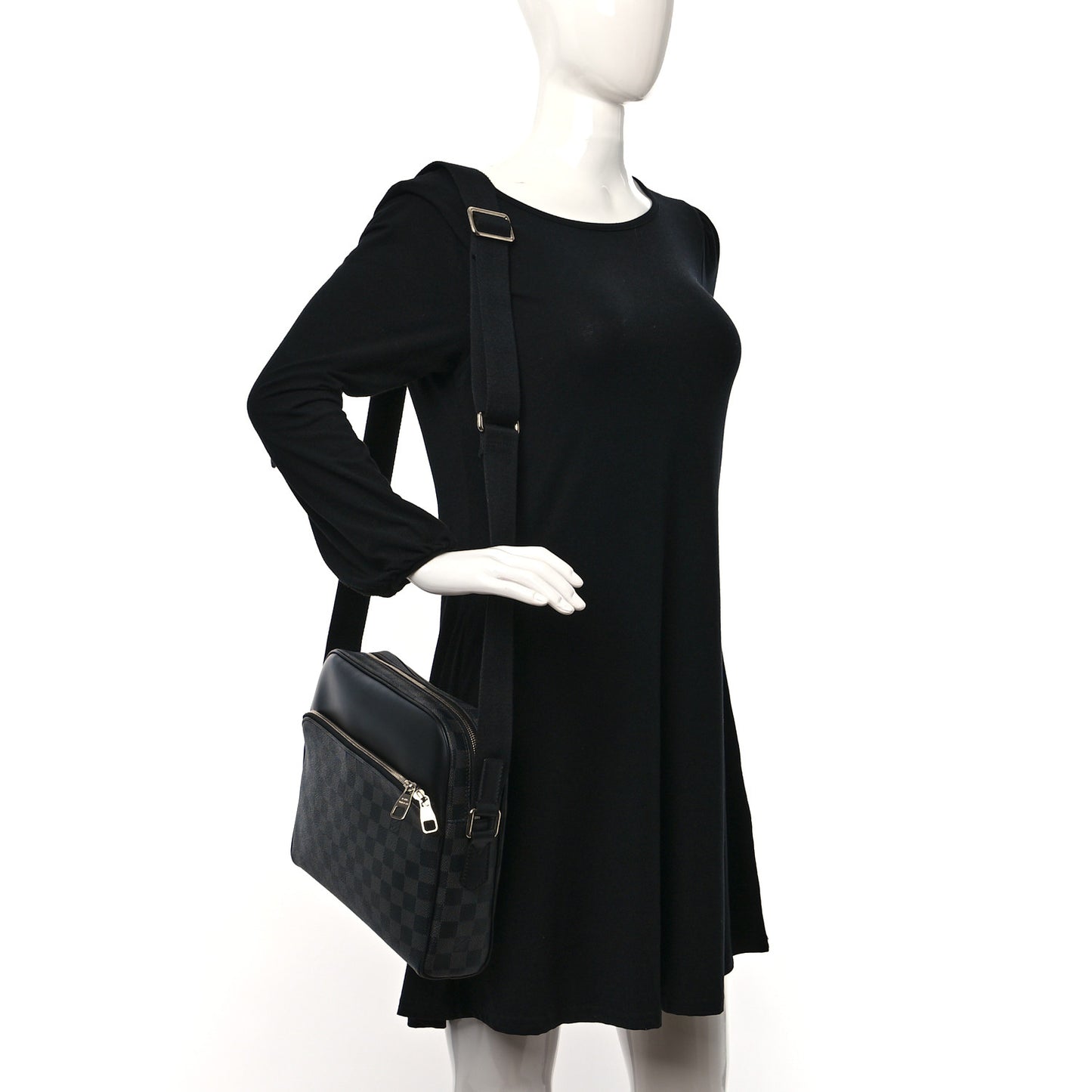 Damier Graphite Dayton Reporter PM