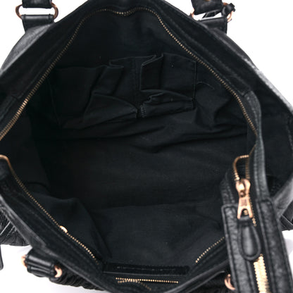 Balenciaga Agneau Giant 12 Rose Gold Hardware City Black 5 of 18