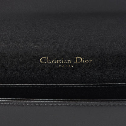 Christian Dior Lambskin Cannage Lady Dior Pouch Black 7 of 11