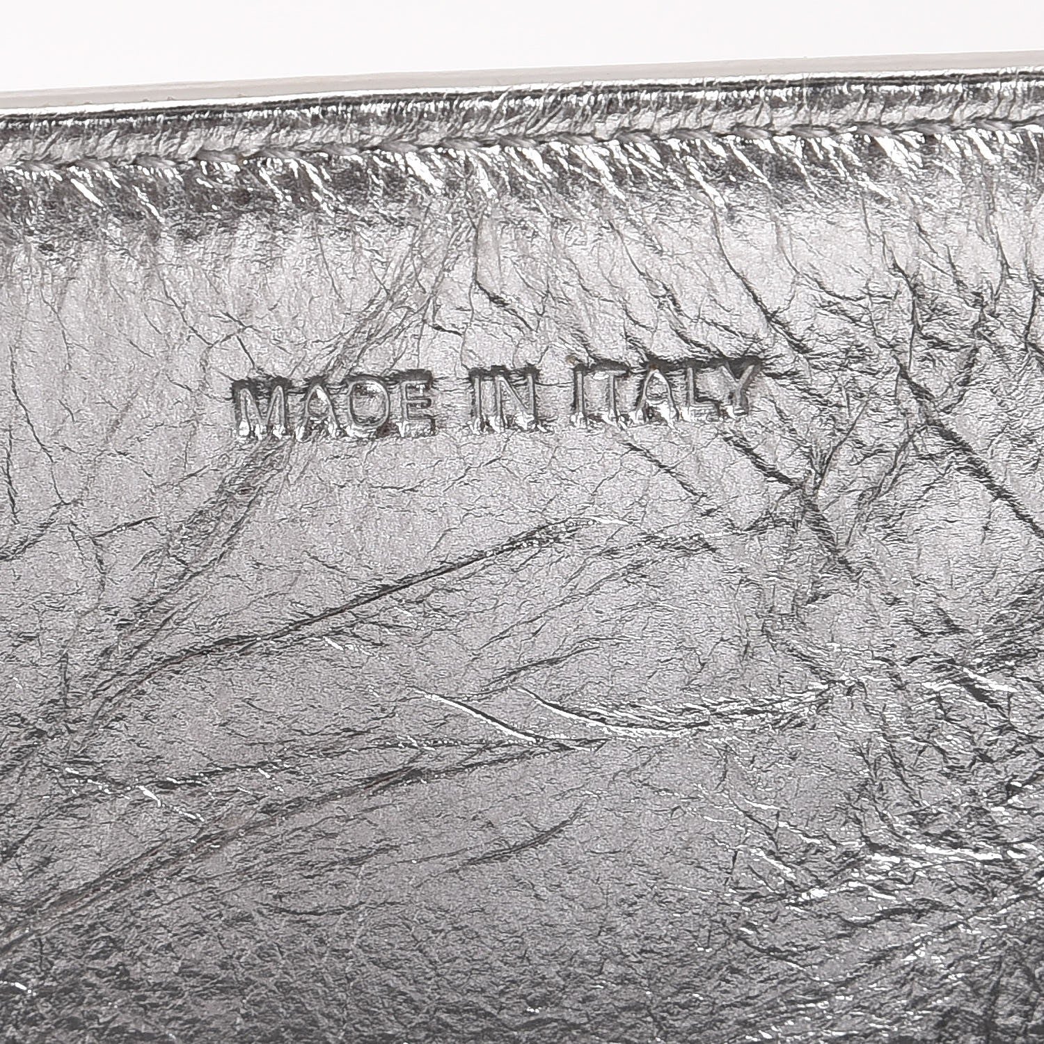 Christian Dior Metallic Calfskin Large Diorever Flap Silver 6 of 8