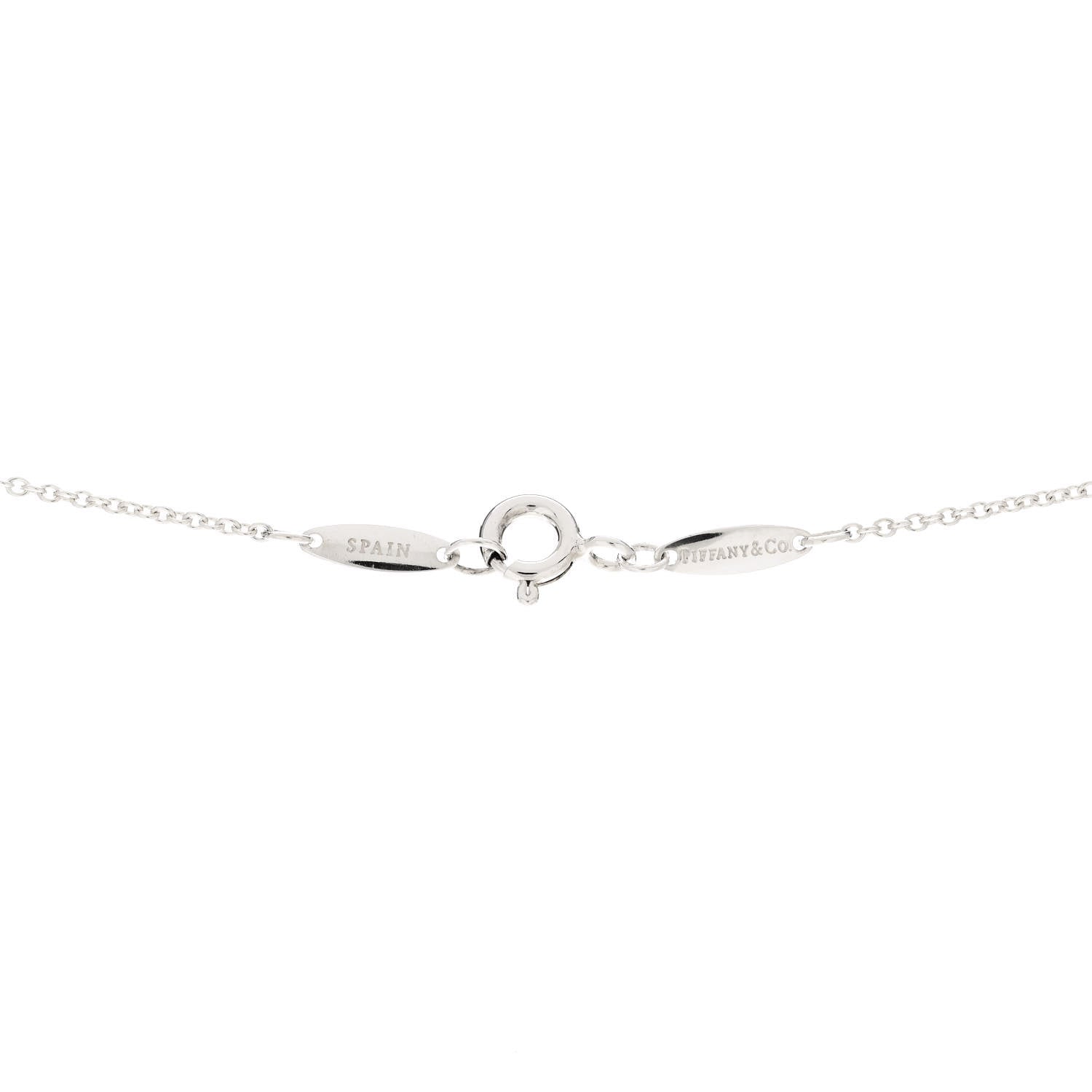 Tiffany Sterling Silver 12mm Elsa Peretti Starfish Pendant Necklace 4 of 6